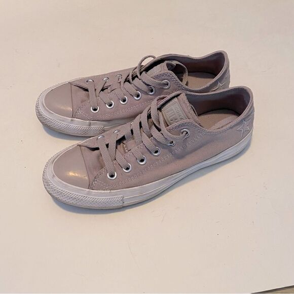 Converse Chuck Taylor low Top Dusty rose mauve stars sneakers women’s -7 - Picture 7 of 9